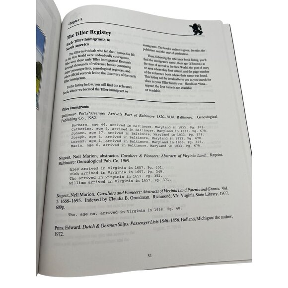 The New World Book Of Tillers Halberts Family Heritage Genealogy Paperback Book - Picture 5 of 8